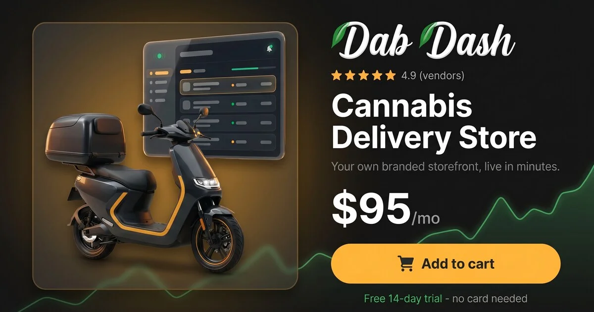 DabDash — Cannabis Delivery Platform for Dispensaries